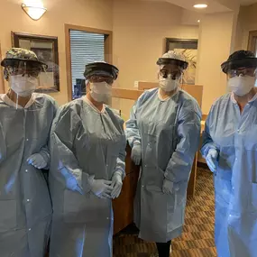 Doctors in PPE outfit