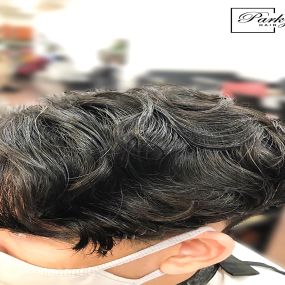 Park jun Korean hair salon near Niles IL 60714 | Japanese Straighten Perm, Hair Color, Digital Perm, Hair Cut, Kpop Star Style, wedding hair, wedding makeup