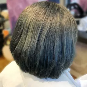 Park jun Korean hair salon near Niles IL 60714 | Japanese Straighten Perm, Hair Color, Digital Perm, Hair Cut, Kpop Star Style, wedding hair, wedding makeup