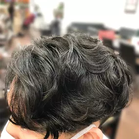 Park jun Korean hair salon near Niles IL 60714 | Japanese Straighten Perm, Hair Color, Digital Perm, Hair Cut, Kpop Star Style, wedding hair, wedding makeup