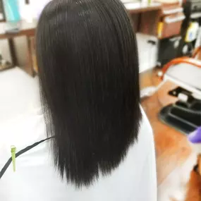 Park jun Korean hair salon near Niles IL 60714 | Japanese Straighten Perm, Hair Color, Digital Perm, Hair Cut, Kpop Star Style, wedding hair, wedding makeup