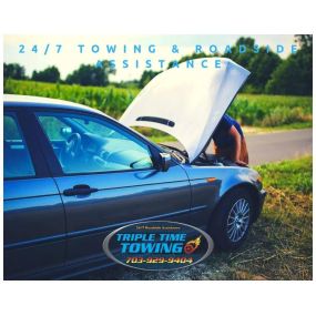 At Triple Time Towing, we take pride in being able to handle a variety of emergencies. Whether you find yourself stuck with a dead battery, flat tire, or locked car door, you can call 703-929-9404 and have one of our skilled team members give you the assistance you need. https://tripletimetowing.com/ #towing #ClassicCarTowing #FlatbedTowing #RoadsideAssistance #AccidentRecovery #towlife #towtruck #gettingitdone #wehavefamilywaitingforusathome #towlivesmatter