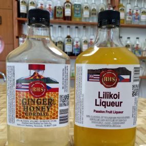 Hawaii Mule Ginger Honey Liqueur by RHS Royal Hawaii Spirits Distillery Home of Ulukila