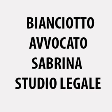 Logo fra Bianciotto Avvocato Sabrina Studio Legale