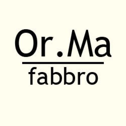 Logotyp från Or.Ma Il Fabbro