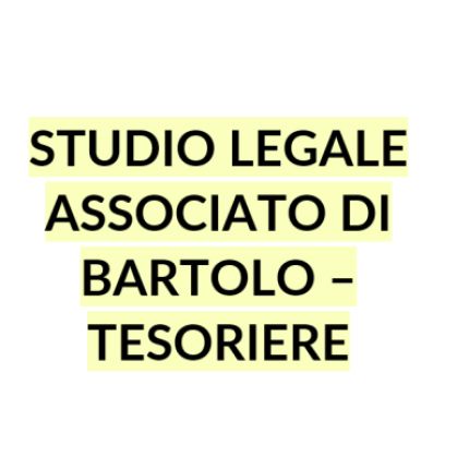 Logo da Studio Legale Associato di Bartolo - Tesoriere