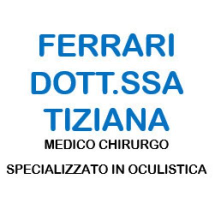 Logo van Ferrari Dr. Tiziana - Oculista