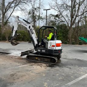 Bluewater Plumbing Service doing a large commercial plumbing repair project in Whiteville, North Carolina