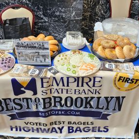 Come in for a breakfast bagels!