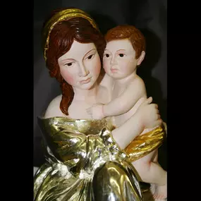 Hornstein & Co KG Malerei - Vergoldung Christus Maria mit Kind