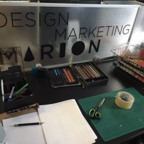 MARION graphic design station