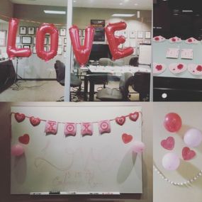 MARION Valentines Day...love is in the office