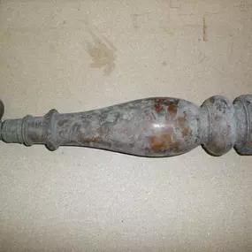 Piano Fuchs in 5020 Salzburg 
vor der Restaurierung: Detailansicht / Hammerflügel Conrad Graf - Bj. 1836