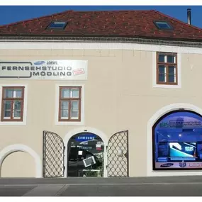 Fernsehstudio Mödling Seper Außenansicht