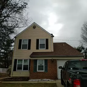 Roof replacement from Polk Contracting.