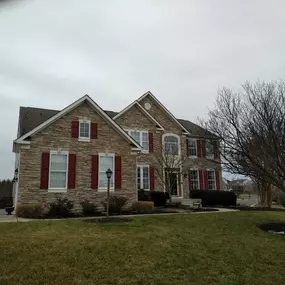 New roof installation & shutters from Polk Contracting.