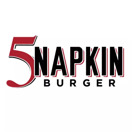 Logótipo de 5 Napkin Burger