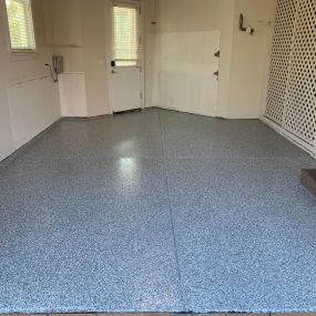 After, epoxy flooring - Premier Garage of the Bay Area