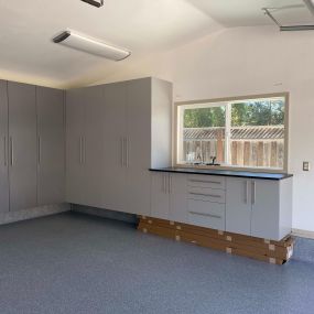 Custom storage solution by Premier Garage of the Bay Area