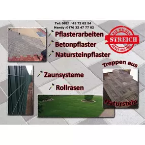Bild von T. Streich-Pflasterarbeiten-Zaunbau-Rollrasen