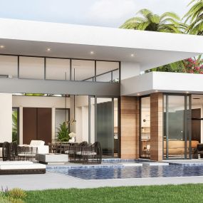 A-Christian Glass worked alongside GL Homes on one of South Florida’s most anticipated new communities; the stunning homes in Boca Bridges bring the latest in modern architecture to Boca Raton.