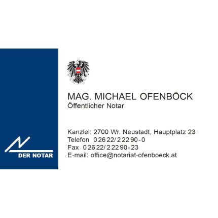 Logótipo de Mag. Michael Ofenböck