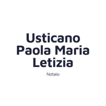 Logo from Notaio Usticano Paola Maria Letizia