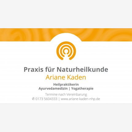 Logo van Naturheilpraxis Ariane Kaden