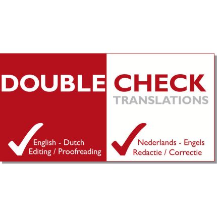 Logotyp från Double Check Translations