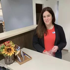 Behind the scenes! Our team member Kelly is preparing to make our patients smile a little bigger today as she stocks up on our well-loved Keelan Dental lip balm! It's a small gift for you when you are in our office. Always feel free to take and enjoy! ????