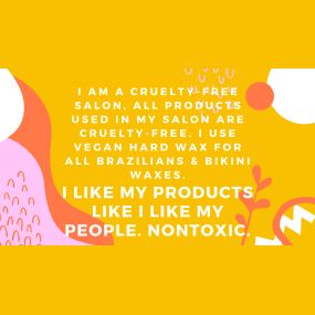 Vegan salon, vegan brazilian wax, cruelty-free salon, organic facials, brazilian wax, holistic skincare, facial salons, eyebrow shaping
