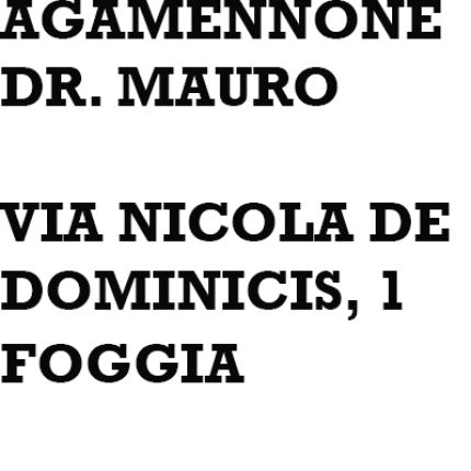 Λογότυπο από Agamennone Dr. Mauro