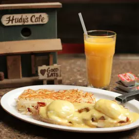 Stop by Hudy's Cafe & The Li'l Bar in Champlin, Minnesota for a home-cooked breakfast, lunch or dinner. The cafe is open seven days a week, with monthly featured menu items.