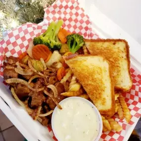 Try any of our most popular breakfast dishes such as the Italian Broccoli Skillet, Melissa's Favorite Benny or Everything Omelet, or venture into our lunch selection of fresh burgers, steaks, chicken and sandwiches.