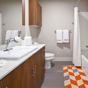 Beautifully tiled bathrooms