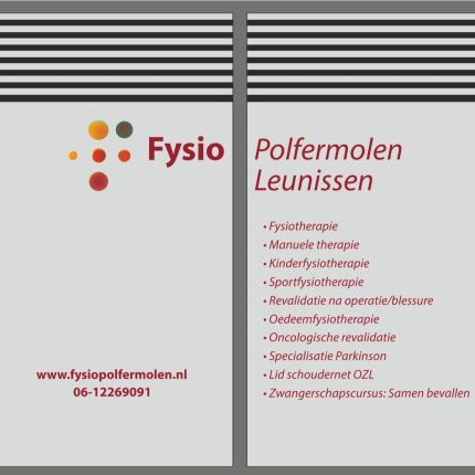 Logo de Fysio Polfermolen Leunissen