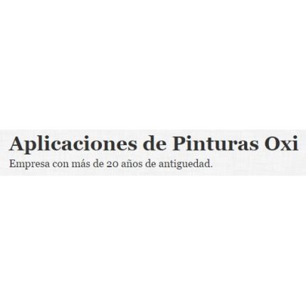 Logo von Aplicaciones de Pintura Oxi