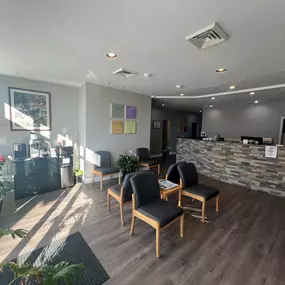 The front lobby at LaPiana Chiropractic