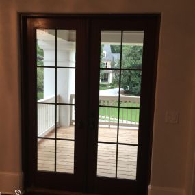 Completed Patio Door Installation Project