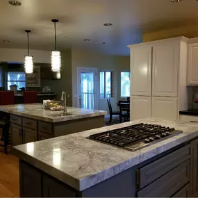 We offer the best natural stone for your new kitchen remodel.