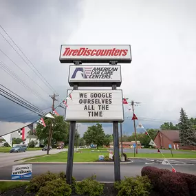 Tire Discounters on 81 W Main St in Amelia