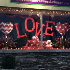 Love is in the air here at Sunshine Flowers and Gifts!