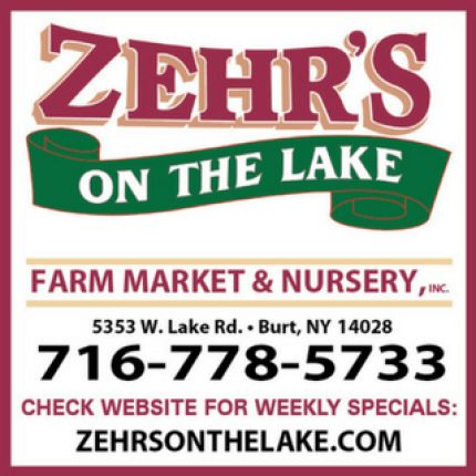 Logo fra Zehr's on the Lake Garden Center