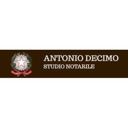 Logo fra Decimo Antonio Notaio