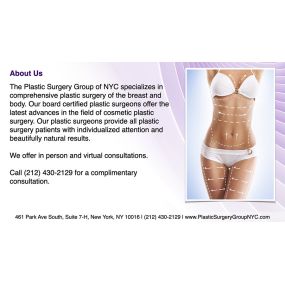 About Plastic Surgery Group of NYC