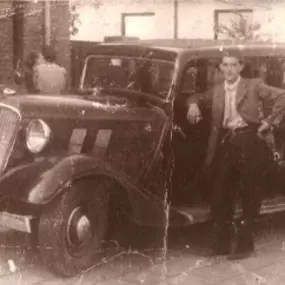 Eerste lesauto in 1945