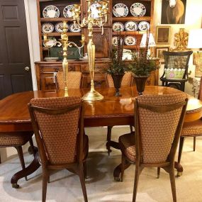 Widdicomb Dining Table with three leaves