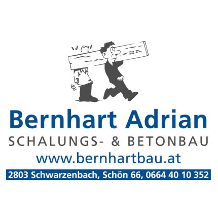 Λογότυπο από Bernhart Adrian - Schalungs und Betonbau