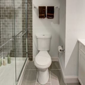 Premium unit example bathroom