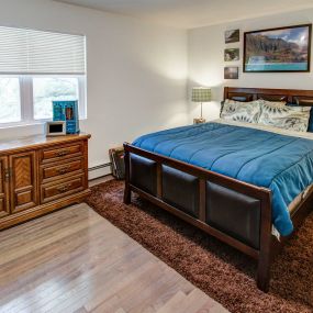 Premium unit example bedroom